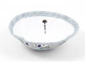 Light Green Cloth Kippah with Attached Clip and Embroidered Jerusalem Design