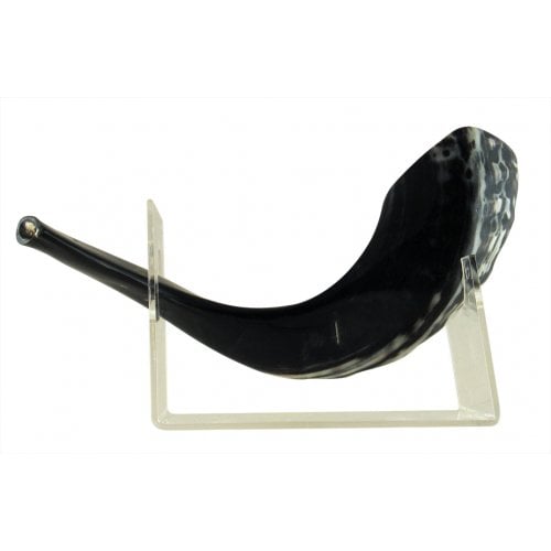 Lucite Shofar Stand - for Small Ram's Horn Shofar of Length till 15 Inches