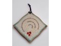 Michal Ben Yosef Ceramic Wall Hanging Home Blessing Diamond Shape - English