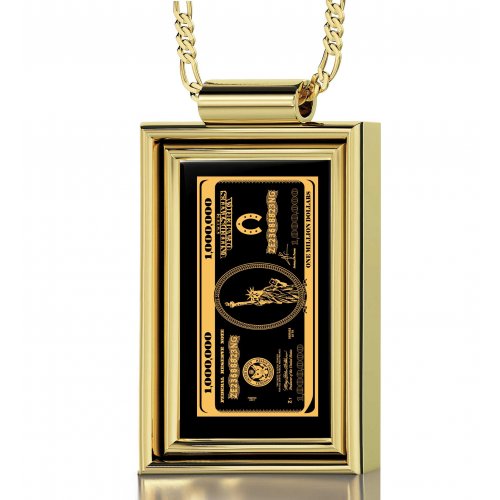 Million Dollars Handsome Framed Pendant For Men