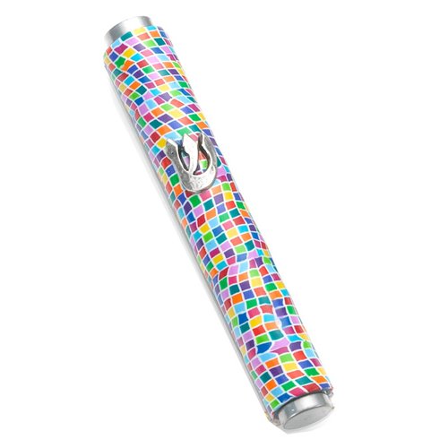 Mosaic Mezuzah Case