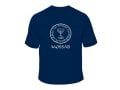 Mossad and Menorah Emblem Short Sleeve T-Shirt