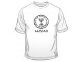 Mossad and Menorah Emblem Short Sleeve T-Shirt