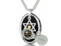 Nano Jewelry Silver Song Of Ascents Star of David Pendant