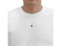 Nano Jewelry Silver Star of David and Shema Necklace