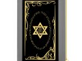 Nano Necklace For Men - Gold Plated Star of David Shema