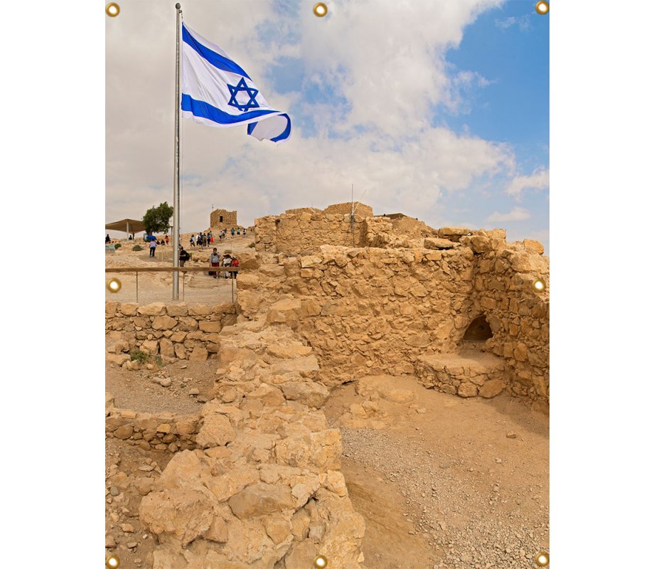 Panoramic Masada Sukkah Single-Wall Panel 6 ft Width