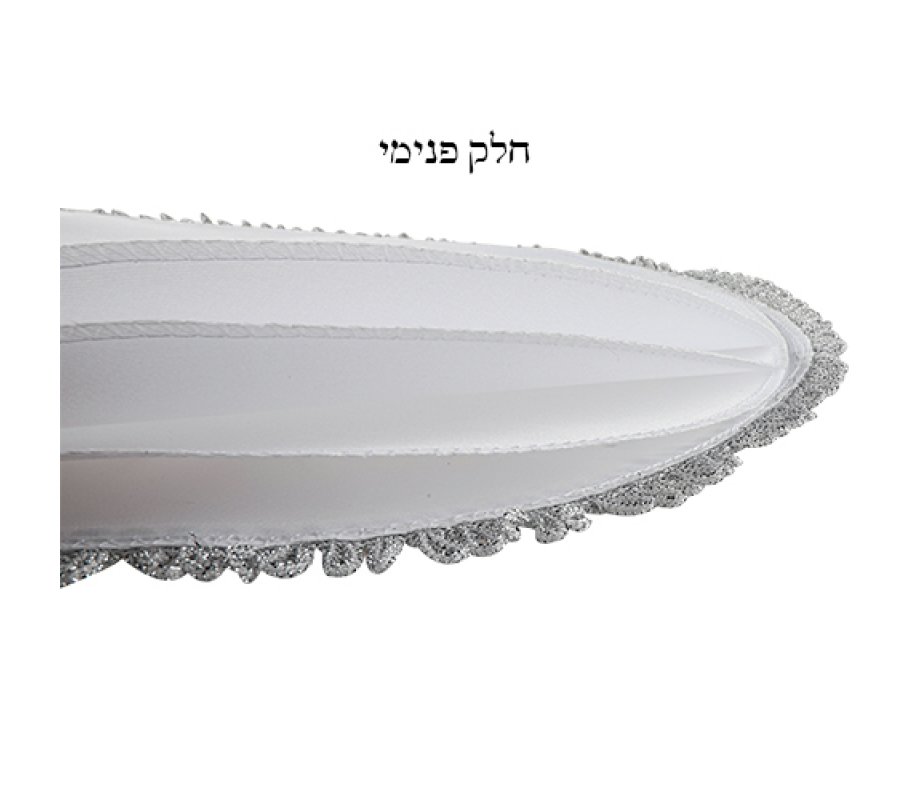 Passover Seder Matzah Cover – Blue and Silver Embroidery of Pesach Items
