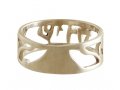 Personalized Hebrew Name Silver Ring - Link to the Past