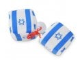 Playful Car Hanging Cubes with Flag of Israel