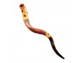 Pomegranate Design Yemenite Hand Painted Shofar
