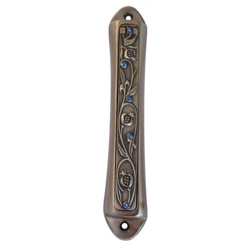Pomegranate Mezuzah Case by Yealat Chen