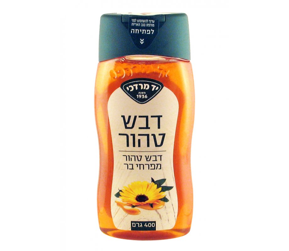 Pure Wildflower Honey in Squeeze Bottle - Yad Mordechai