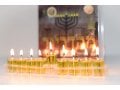 Ready to Light Chanukah Menorah Set - Cups with Pre filled Pure Olive Oil