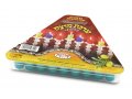 Ready to Light Chanukah Menorah Set, Pre filled With Gel Oil - Colorful Medium