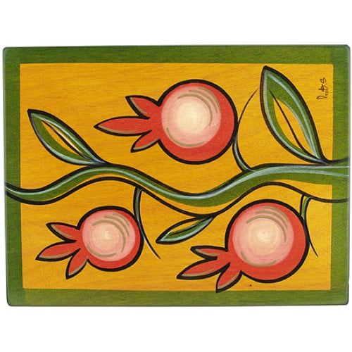 Rectangular Placemat Climbing Pomegranate by Kakadu Art