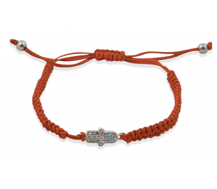 Red Braided String Hamsa Kabbalah Bracelet Ajudaica Red Braided String Hamsa Kabbalah Bracelet