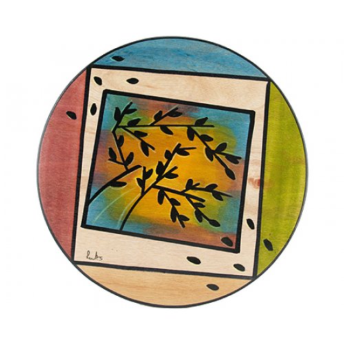 Round Placemat Autumn by Kakadu Art