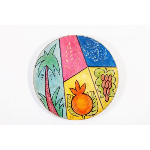 Round Placemat Holy Triple by Kakadu Art