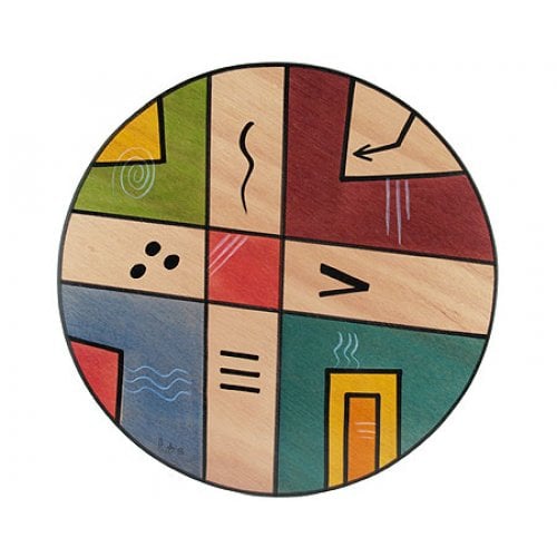 Round Placemat Mondo by Kakadu Art