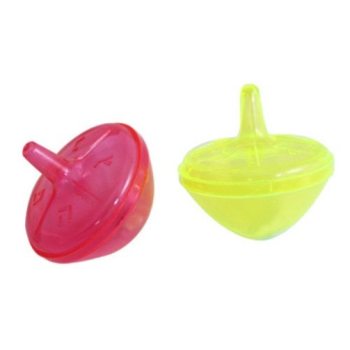 Round Plastic Dreidel In assorted Colors