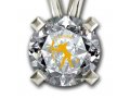 Sagittarius Zodiac Pendant by Nano Jewelry- Silver