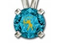 Sagittarius Zodiac Pendant by Nano Jewelry- Silver