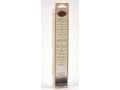 Set of Two Decorative Kosher Candle Tapers - Black and White with Wax Drops