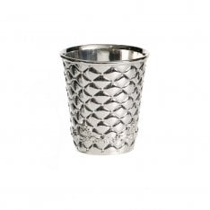 Set of Two Small Diamond Decorated Kiddush Cups for Children - Revi'is 100 ml