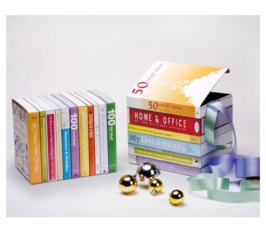 Shahar Peleg, Boox Store – Books on your Shelf that Hide Two Storage Boxes