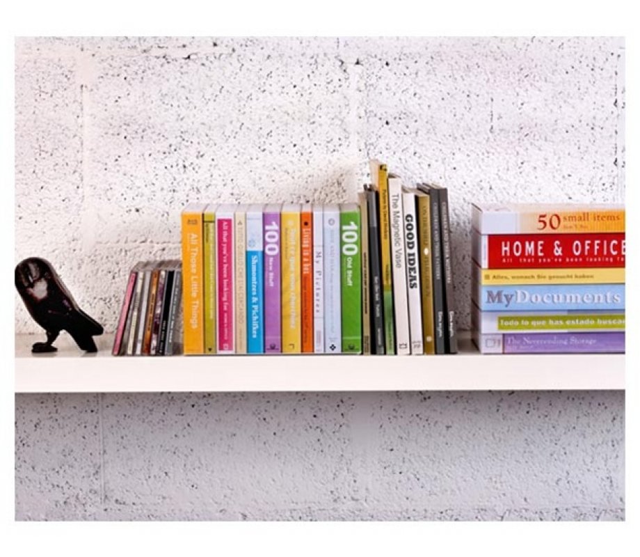 Shahar Peleg, Boox Store – Books on your Shelf that Hide Two Storage Boxes
