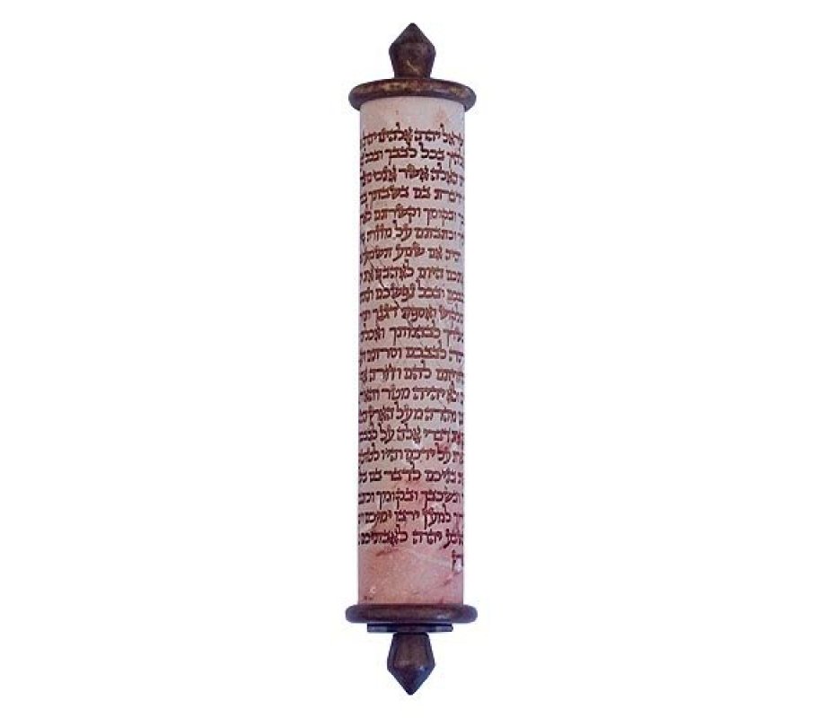 Shema Stone Mezuzah Case By Agayof