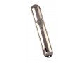 Silver Plate Rounded Mezuzah Case