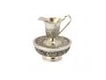 Silver Plated Mayim Achronim Hand Wash Cup - Jerusalem design