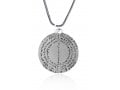 Silver Psalms Pendant by Golan Studio