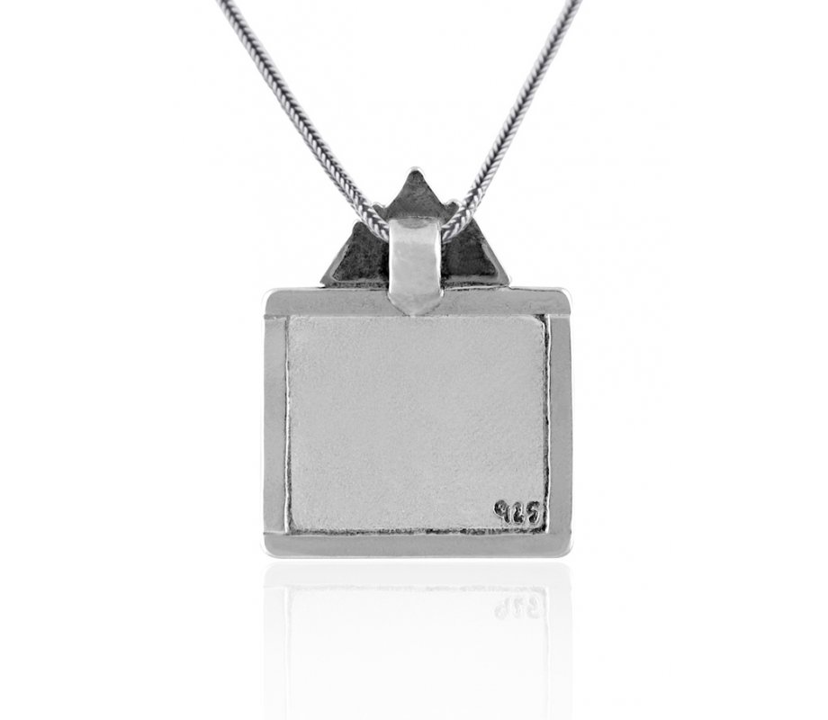 Silver Ten Commandments Pendant by Golan Studio