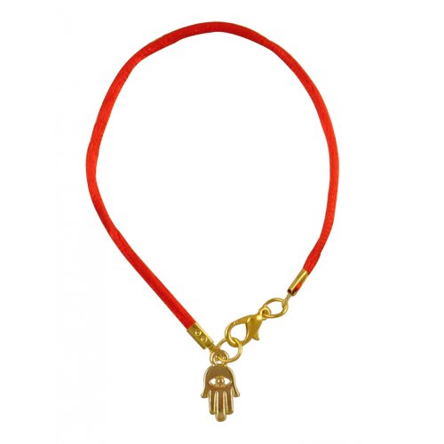 Special Offer! Gold Color Hamsa Eye Red Braid Bracelet