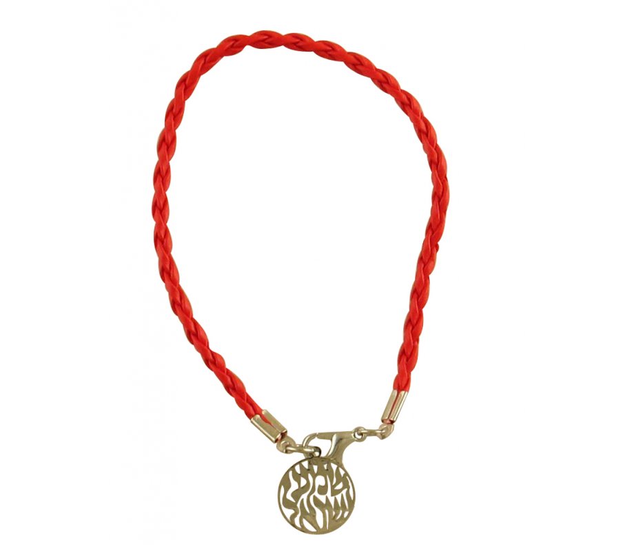 1 Red Star Magen David Bracelets STRING Kabbalah Judaica Charm Israel  Jewelry