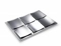 Stainless Steel Dune Design Seder Plate by Laura Cowan