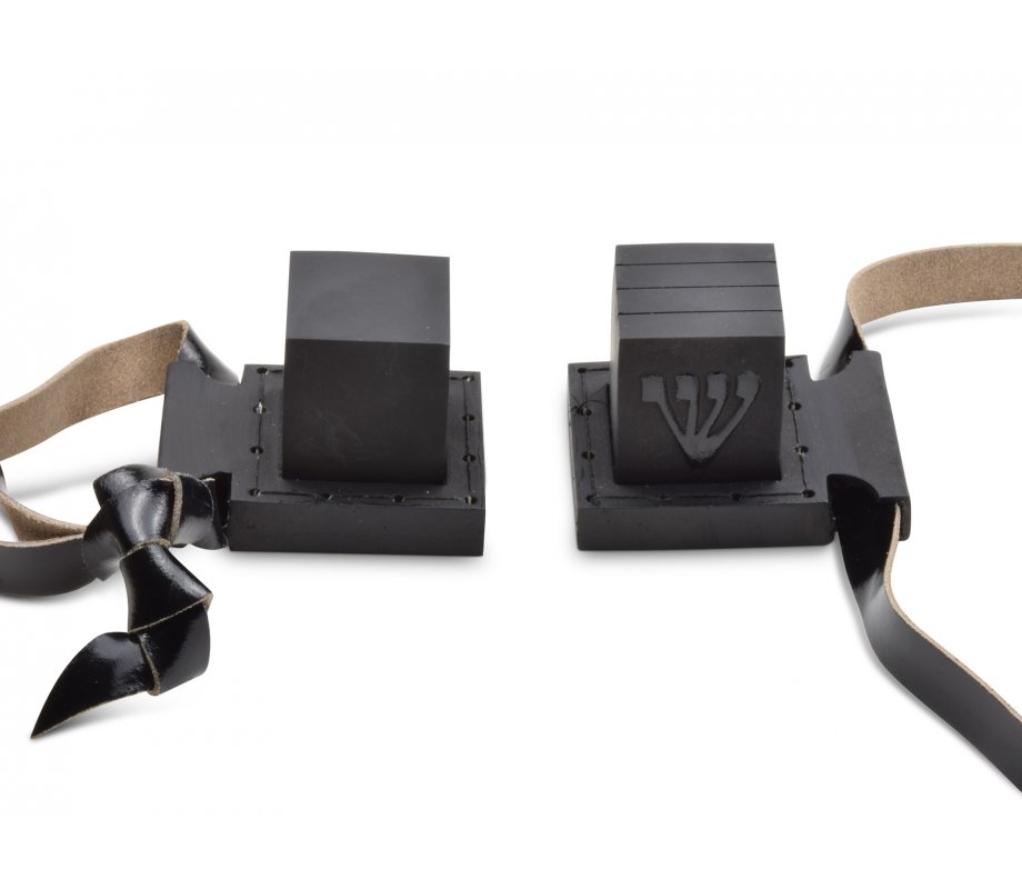 Standard Tefillin Peshutim Ashkenaz with free bag
