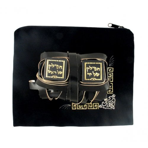 Standard Tefillin Peshutim Sefaradi with free bag