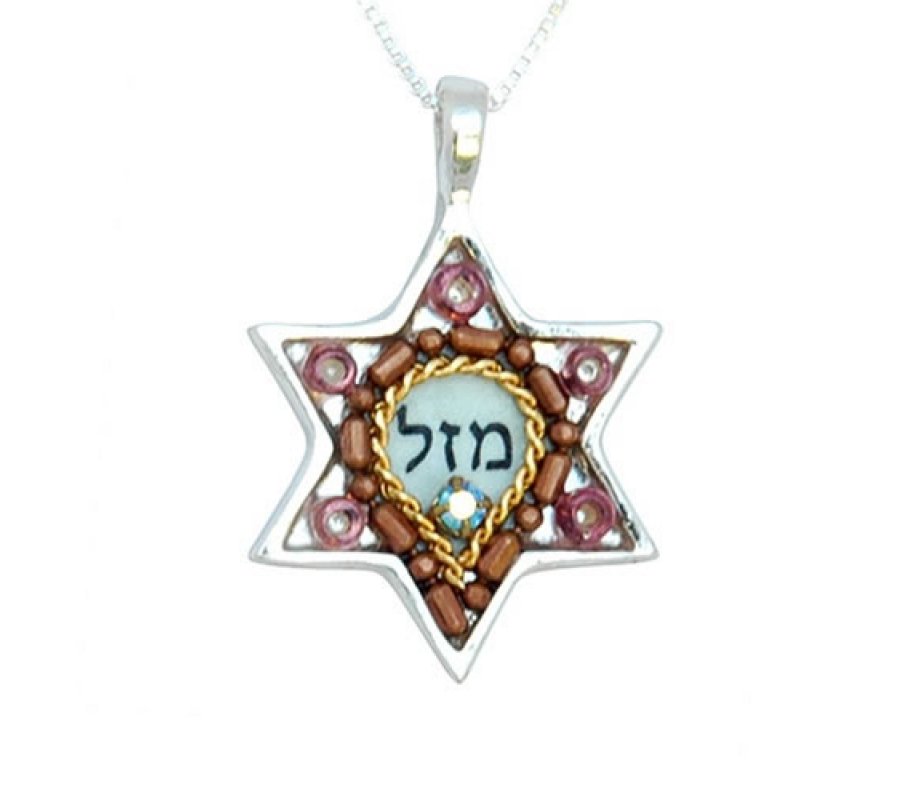 Star of David Pendant by Ester Shahaf- Luck