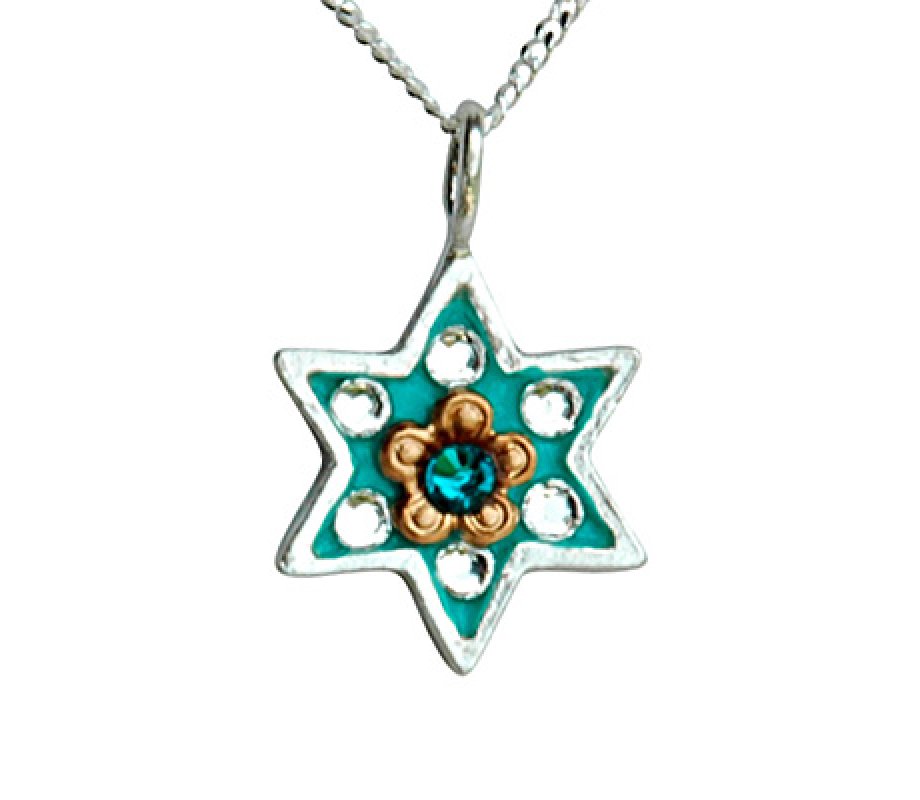 Star of David pendant by Ester Shahaf