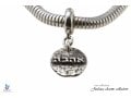 Sterling Silver Ahava - Love Charm