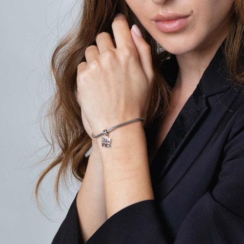 Sterling Silver Ahava Charm