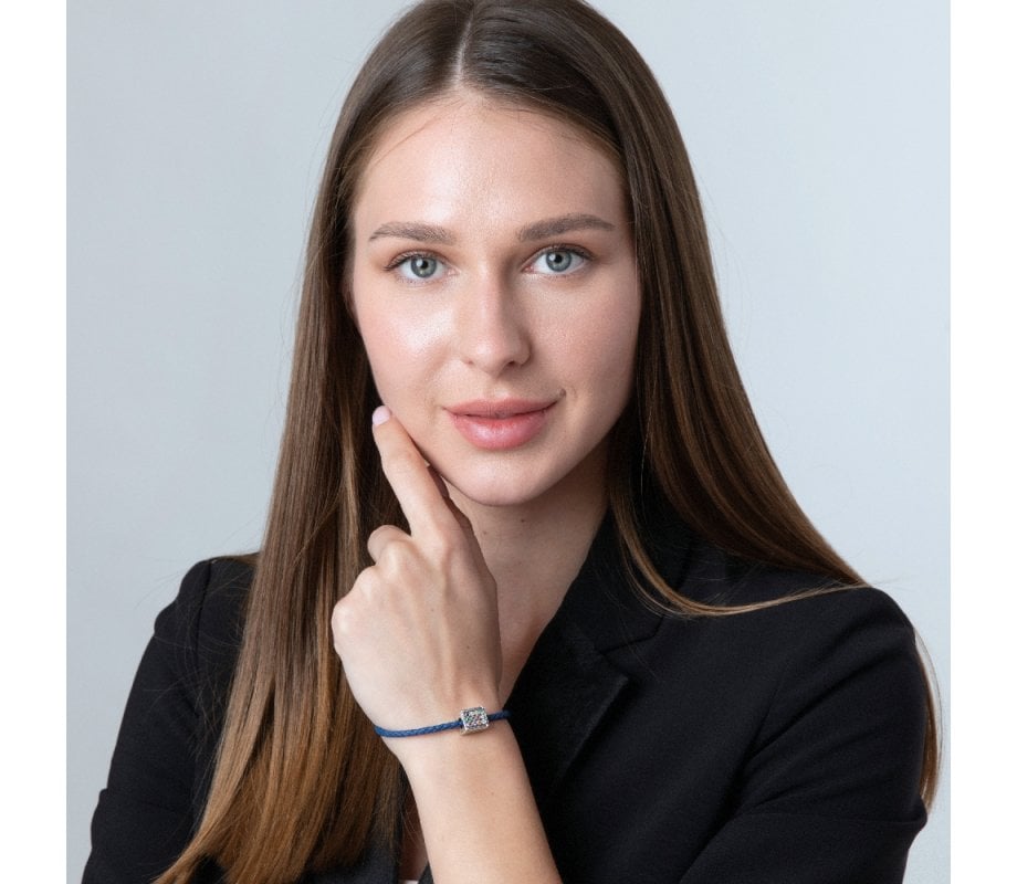 Sterling Silver Colorful Choshen Charm