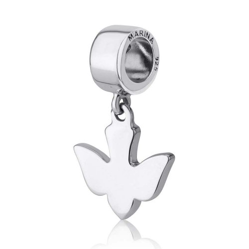 Sterling Silver Dove Charm