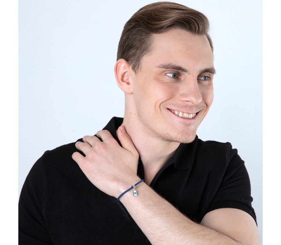 Sterling Silver Flag of Israel Charm