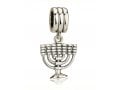 Sterling Silver Menorah Charm