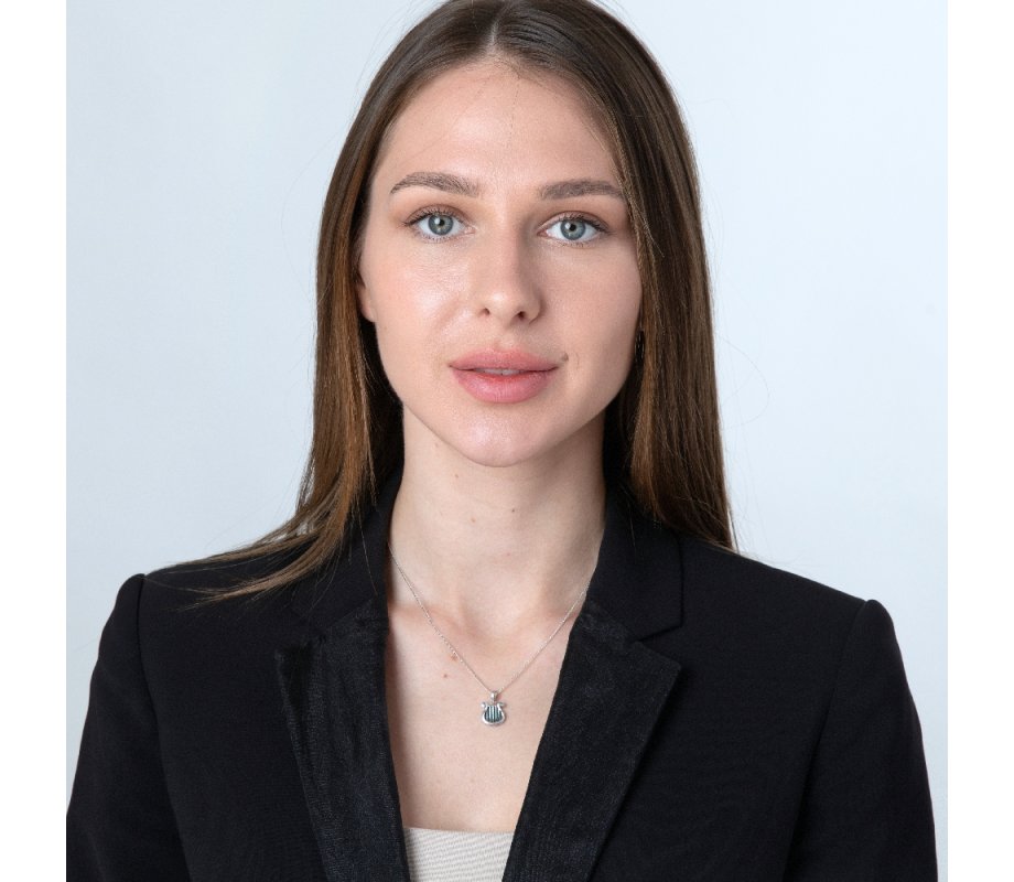 Sterling Silver Pendant Necklace, King David's Harp - Eilat Stone